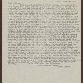 From Eliza Dalton at Abbey to Johanna