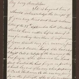 Written from Hargreaves to Jim