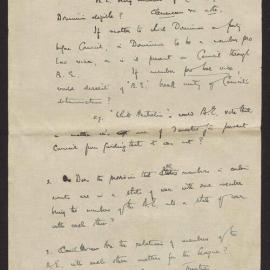 Legal and Constitutional Problems