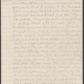 World War One diaries