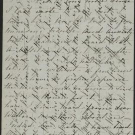 Unknown person (possibly Captain Gerald Butler’s wife or daughters), South Yarra, to Kate Butler.