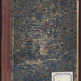 Minute Book, Princess Ida Club Committee of Management