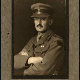 A.P.Derham on leave from France