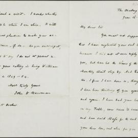 NEWMAN, John H. Cardinal, The Oratory