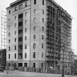 Construction of Electric Light Station Office, Spencer Street, Melbourne