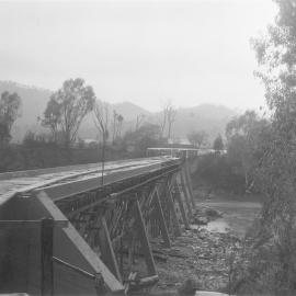 Construction of Thornton Bridge, Goulburn River