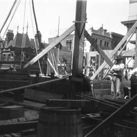 Construction of Elizabeth House, Elizabeth Street, Melbourne