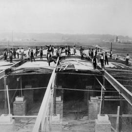 [Monier Roof over a Cattle Sale Yard, Vienna]