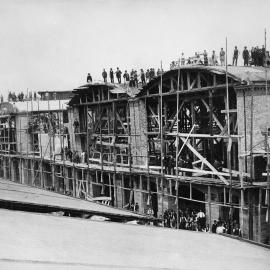 Monier roofs for Glass Factory of Evert & Neumann, Stralau, Berlin