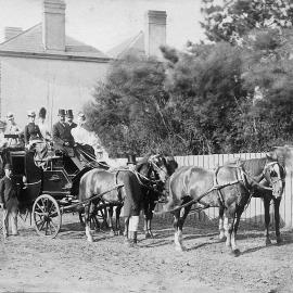 Conveyances of the past.