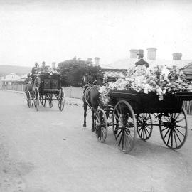 Conveyances of the past.