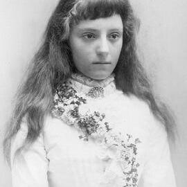 Studio portrait of Laura Evelyn Armytage