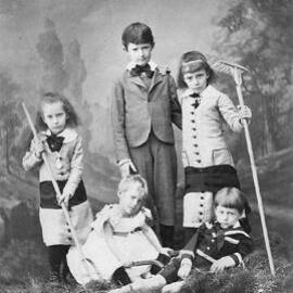 Armytage, Ernest, Constance, Laura, Fred and Leila.