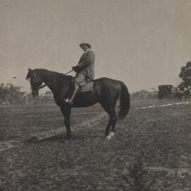 Photo of man on horseback