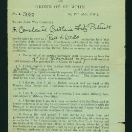 Form of Declaration and Agreement