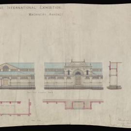 Melbourne International Exhibition, Machinery Annexe