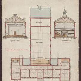 Proposed Conservatorium of Music, The University of Melbourne, Drawing No. 3 [1983]