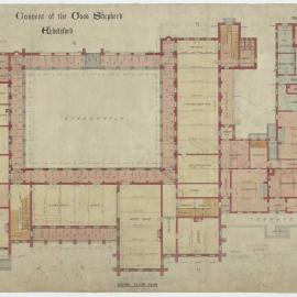 Convent of the Good Shepherd, Abbotsford - Ground floor plan [480]