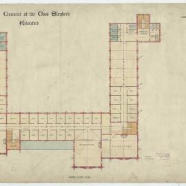 Convent of the Good Shepherd, Abbotsford - Second floor plan [482]