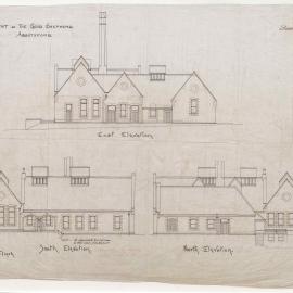 Convent of the Good Shepherd, Abbotsford -  East elevation/ South elevation/ North elevation [507]