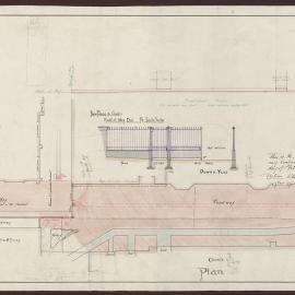 [Independent Church Collins St] - New fence & gates right of way end/ Plan [546]