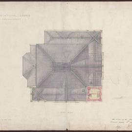 Congregational Church Collins Street - Roof plan [509]