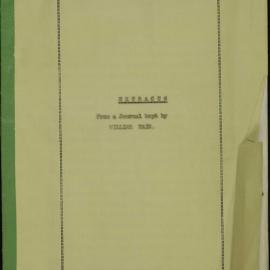 Extracts from a journal kept by Colonel Mair.