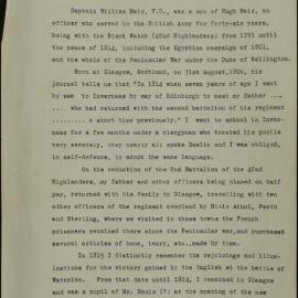 Extracts from a journal kept by William Mair. Captain in her Majesty's 99th Regiment of Foot by W.H.E.