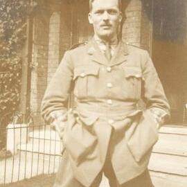 [Soldier in uniform]