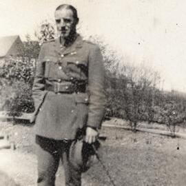 [Soldier in uniform]