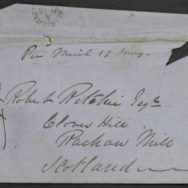[Daniel Ritchie to Robert Ritchie in Cloverhill Scotland, 12 May 1859]