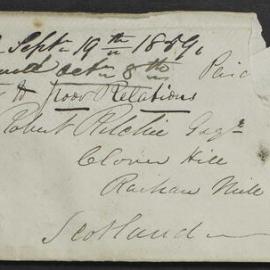 [Daniel Ritchie to Robert Ritchie in Cloverhill Scotland, 10 July 1859]