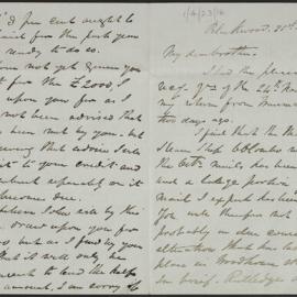 [Daniel Ritchie to Robert Ritchie in Cloverhill Scotland, 21 January 1863]