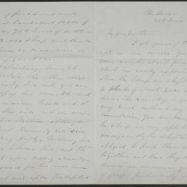 [Daniel Ritchie to Robert Ritchie in Cloverhill Scotland, 22 June 1864]