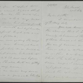 [Daniel Ritchie to Robert Ritchie in Cloverhill Scotland, 21 July 1864]