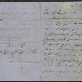 Correspondence from John Ritchie, Blackwood, to Daniel Ritchie, 22 January 1866