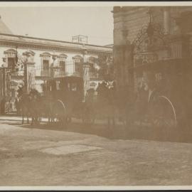 In front of Cathedral, Monterrey