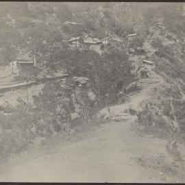View of Tominil buildings