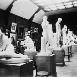 Statues.