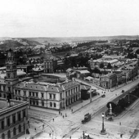 Aerial view of Ballarat.