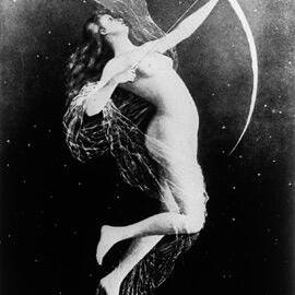 Painting by Louis Perrey.