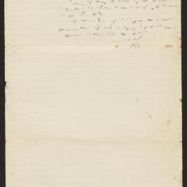 [Shorthand notes written by Augustin Lodewyckx]