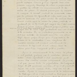 Rapport a Monsieur le Ministre les colonies sur la situation des colons belges au Katanga au mois de 1 Janvier 1912