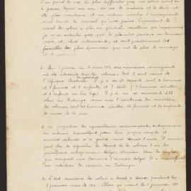 Rapport a Monsieur le Ministre les colonies sur la situation des colons belges au Katanga pendant la premier trimestre de l'annee 1912