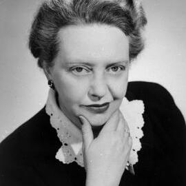 Kathleen Fitzpatrick, circa 1953-1954.