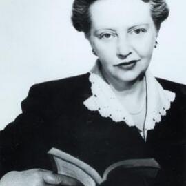 Kathleen Fitzpatrick, circa 1953-1954.