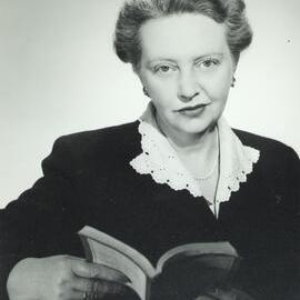 Kathleen Fitzpatrick, circa 1953-1954.