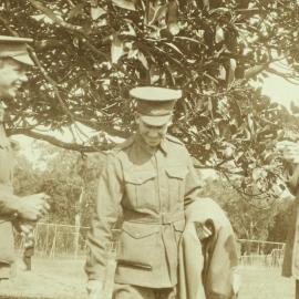 Men in military uniform, University of Melbourne