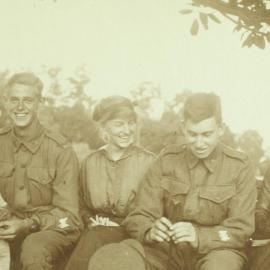 Friends of Doris McKellar at the University of Melbourne, circa 1917.