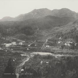 Queenstown Tasmania, viewed from the west.  Base of the operations of the Mount Lyell Mining and Railway Co. Ltd.